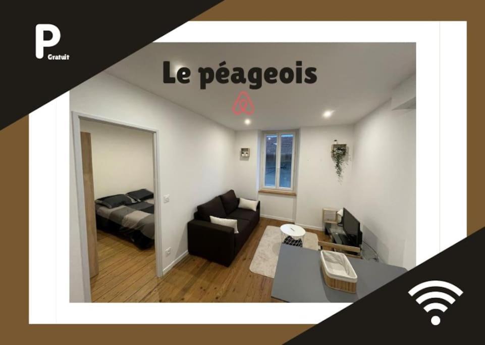 Le Peageois : Appartement Lumineux Et Calme Bourg-de-Péage Dış mekan fotoğraf